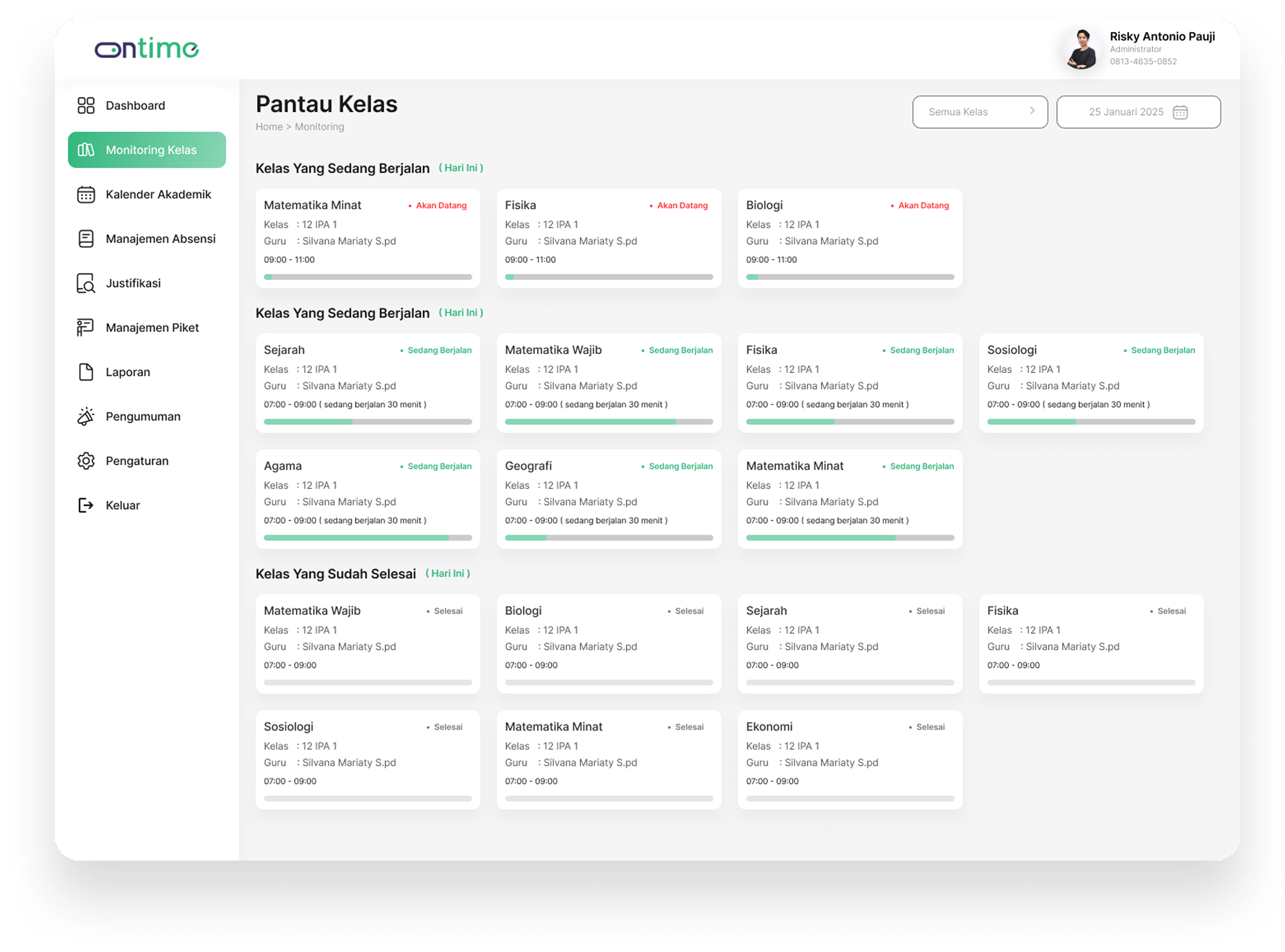 Real-Time Monitoring